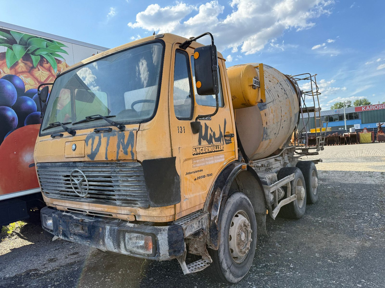 Mercedes-Benz 2225 - 6X4 - شاحنة خلاطة خرسانة: صور 1 Mercedes-Benz 2225 - 6X4 - شاحنة خلاطة خرسانة: صور 1