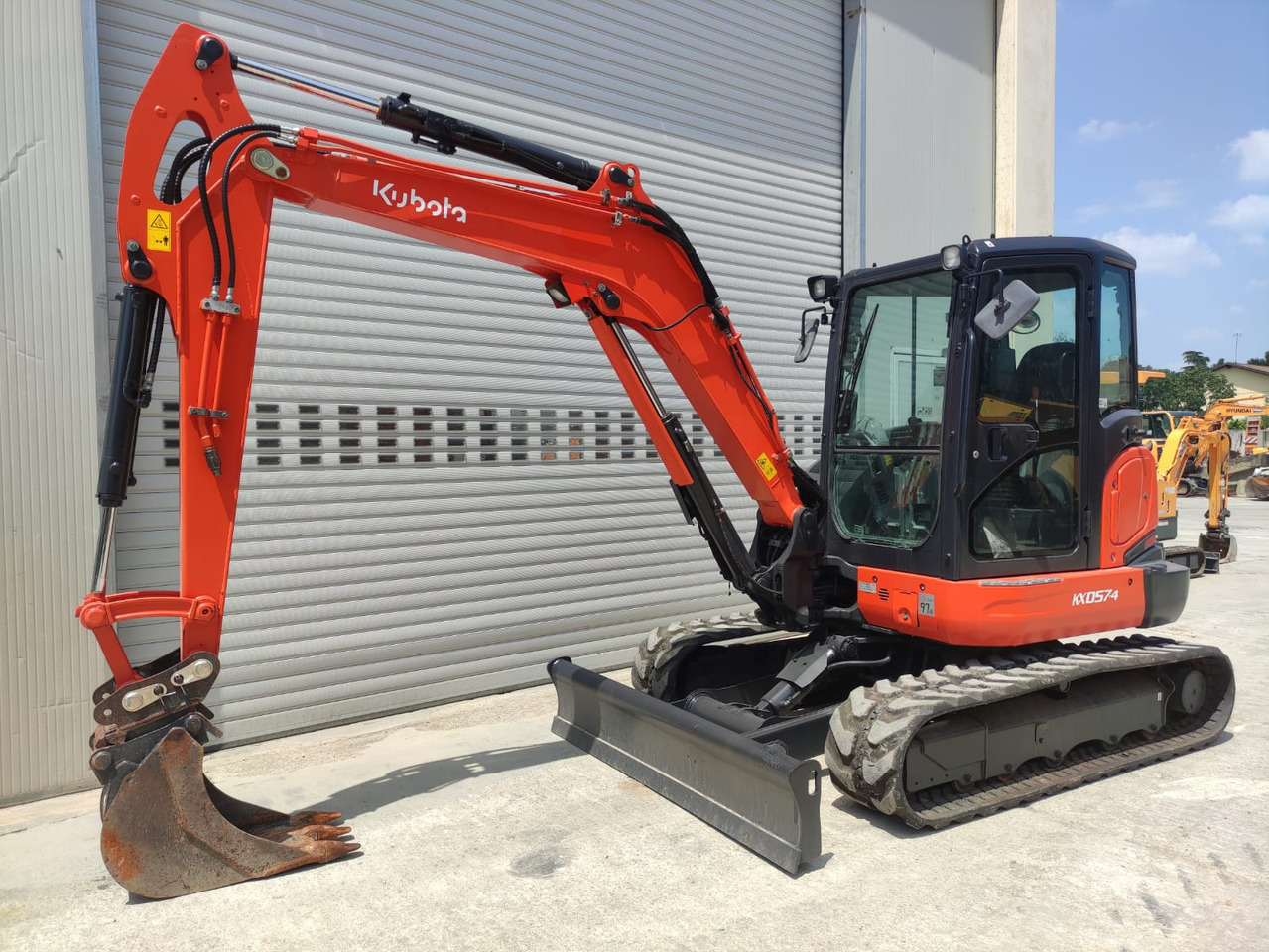 KUBOTA KX057-4 - حفارة مصغرة: صور 1 KUBOTA KX057-4 - حفارة مصغرة: صور 1