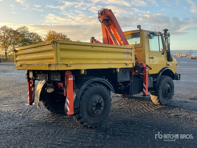 1994 Mercedes-Benz Unimog 427 4x4 Utility Truck - شاحنات مسطحة, شاحنة كرين: صور 4 1994 Mercedes-Benz Unimog 427 4x4 Utility Truck - شاحنات مسطحة, شاحنة كرين: صور 4