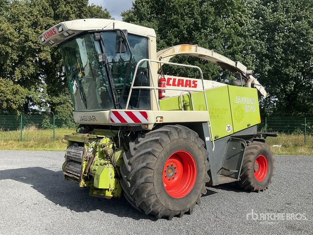 2003 Claas Jaguar 870 4WD Forage Harvester - حصادة الأعلاف: صور 1 2003 Claas Jaguar 870 4WD Forage Harvester - حصادة الأعلاف: صور 1