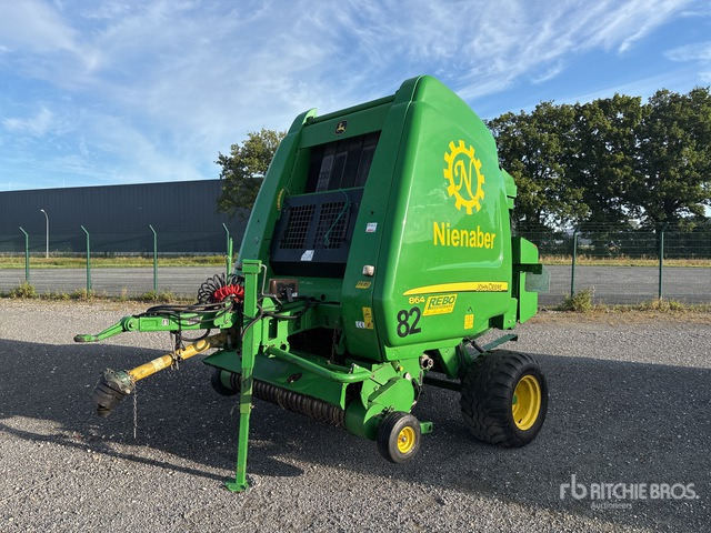 2012 John Deere 864P Round Baler - مكبس القش الدائري: صور 2 2012 John Deere 864P Round Baler - مكبس القش الدائري: صور 2