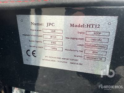 JPC HT12 (Unused) - حفارة مصغرة: صور 5 JPC HT12 (Unused) - حفارة مصغرة: صور 5