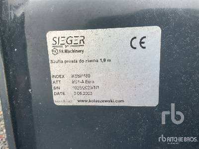 SIEGER MSBP 1800 MM (Unused) - بكت: صور 5 SIEGER MSBP 1800 MM (Unused) - بكت: صور 5