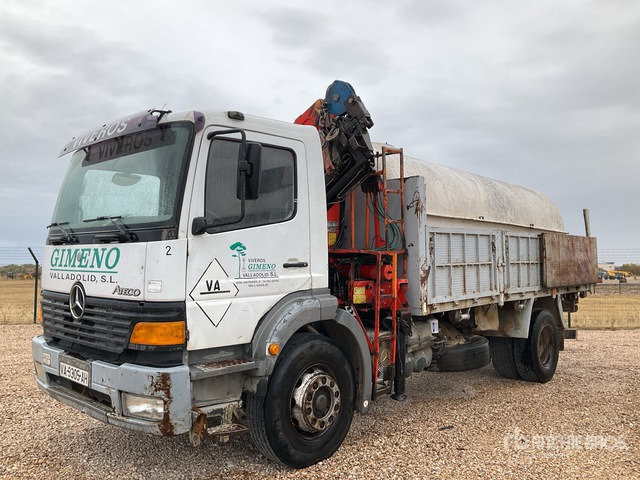 1998 Mercedes-Benz Atego 1823 1998 Palfinger PK14080 5640 kg ... Dump Truck with Crane - قلابات: صور 3 1998 Mercedes-Benz Atego 1823 1998 Palfinger PK14080 5640 kg ... Dump Truck with Crane - قلابات: صور 3
