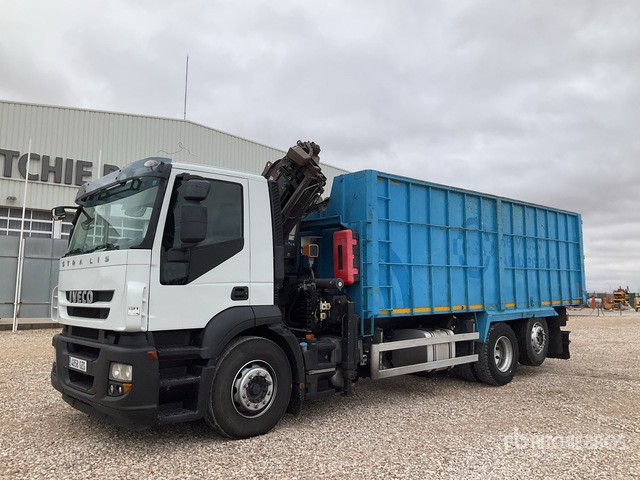 2010 Iveco Stralis 310 2010 Atlas 165.2E Knuckle Boom ... Dump Truck with Crane - قلابات: صور 2 2010 Iveco Stralis 310 2010 Atlas 165.2E Knuckle Boom ... Dump Truck with Crane - قلابات: صور 2