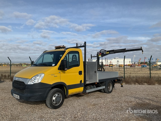 2013 Iveco 40C14G 1994 Hiab 015 1200 kg Straight ... Flatbed Truck with Crane - شاحنات مسطحة: صور 1 2013 Iveco 40C14G 1994 Hiab 015 1200 kg Straight ... Flatbed Truck with Crane - شاحنات مسطحة: صور 1