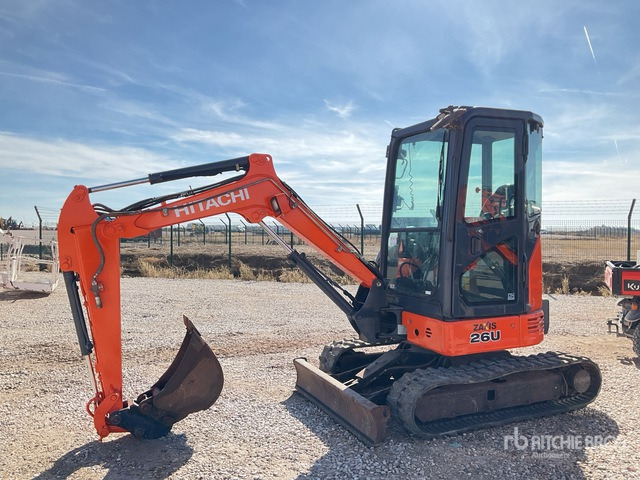 2016 Hitachi ZX26U-5 Mini Excavator: <6.6t - حفارة مصغرة: صور 2 2016 Hitachi ZX26U-5 Mini Excavator: <6.6t - حفارة مصغرة: صور 2