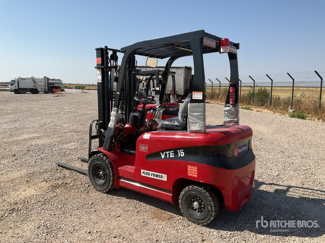 2025 Plus Power VTE 15 (Unused) Electric Forklift - رافعة شوكية كهربائية: صور 3 2025 Plus Power VTE 15 (Unused) Electric Forklift - رافعة شوكية كهربائية: صور 3