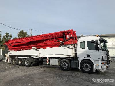 SCANIA P124 NA420 2005 Junjin JJ-M5517 56 m on 10 ... - مضخة خرسانة: صور 4 SCANIA P124 NA420 2005 Junjin JJ-M5517 56 m on 10 ... - مضخة خرسانة: صور 4