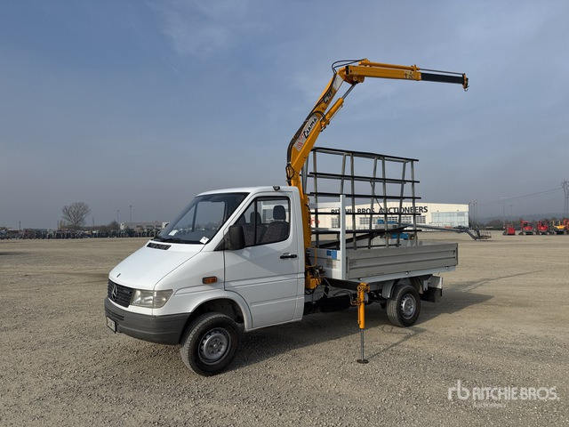 1997 Mercedes-Benz 312DT 1996 Nuova Copma C165/1 890 kg on Flatbed Truck with Crane - شاحنات مسطحة: صور 1 1997 Mercedes-Benz 312DT 1996 Nuova Copma C165/1 890 kg on Flatbed Truck with Crane - شاحنات مسطحة: صور 1