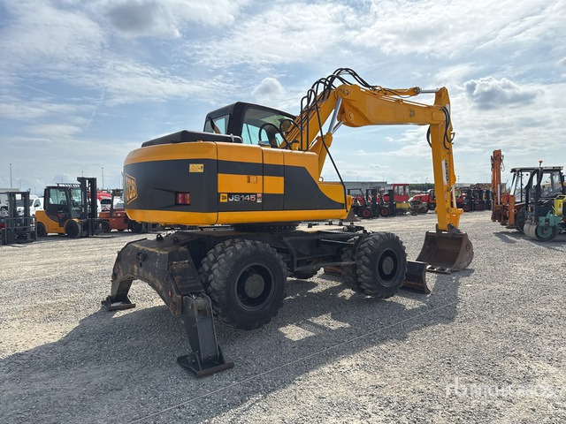 2006 JCB JS145W Escavatore gommato - حفارة على عجلات: صور 3 2006 JCB JS145W Escavatore gommato - حفارة على عجلات: صور 3