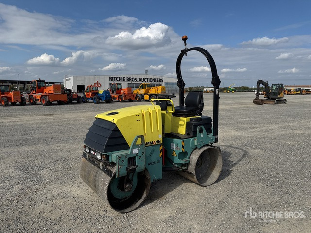 2009 Ammann AV26-2 Rullo vibrante tandem - مدحلة الأسفلت: صور 2 2009 Ammann AV26-2 Rullo vibrante tandem - مدحلة الأسفلت: صور 2