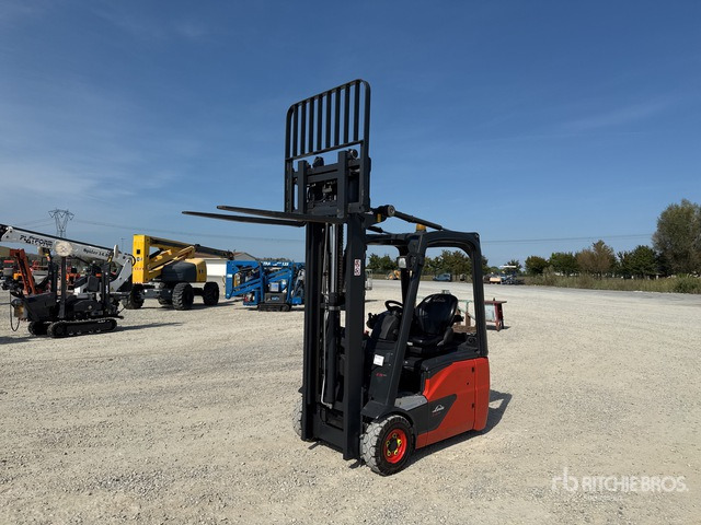 2014 Linde E15-02 1500 kg Electric Forklift - رافعة شوكية كهربائية: صور 1 2014 Linde E15-02 1500 kg Electric Forklift - رافعة شوكية كهربائية: صور 1