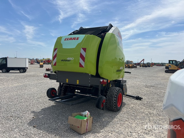 2022 Claas Variant 480RC Round Baler - مكبس القش الدائري: صور 4 2022 Claas Variant 480RC Round Baler - مكبس القش الدائري: صور 4