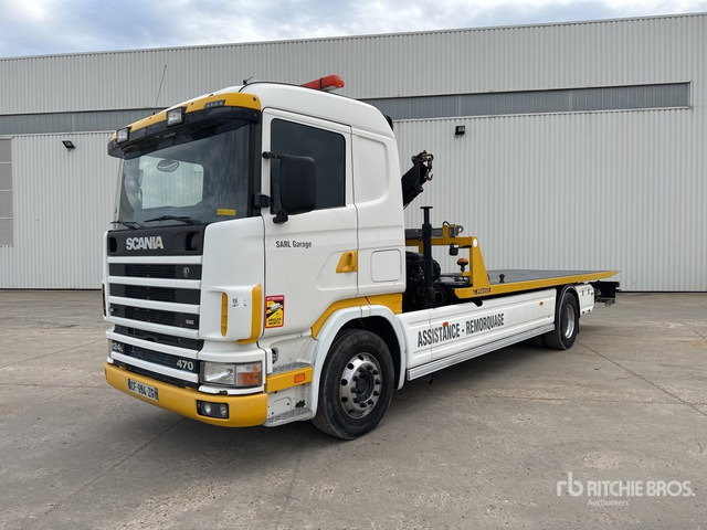 2003 Scania 4x2 Depanneuse Avec Grue Fassi ... Rollback Truck - سيارة السحب للتصليح: صور 2 2003 Scania 4x2 Depanneuse Avec Grue Fassi ... Rollback Truck - سيارة السحب للتصليح: صور 2