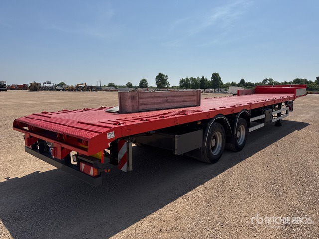 2004 Samro SD28VJ Semi-Remorque Plateau 2 Essieux T/A Flatbed Trailer - مقطورات مسطحة: صور 3 2004 Samro SD28VJ Semi-Remorque Plateau 2 Essieux T/A Flatbed Trailer - مقطورات مسطحة: صور 3
