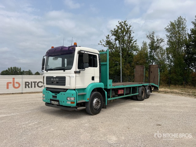 2006 MAN TGA 26.390 6x2-2BL Camion Plateau Flatbed Truck - شاحنة نقل سيارات شاحنة: صور 1 2006 MAN TGA 26.390 6x2-2BL Camion Plateau Flatbed Truck - شاحنة نقل سيارات شاحنة: صور 1