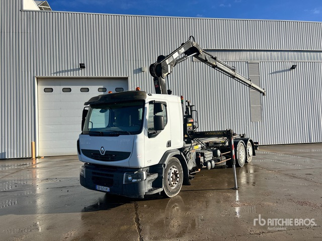 2007 Renault Premium 6x2 Camion Ampliroll 6x2 Roll-Off Truck - شاحنة ذات الخطاف, شاحنة كرين: صور 2 2007 Renault Premium 6x2 Camion Ampliroll 6x2 Roll-Off Truck - شاحنة ذات الخطاف, شاحنة كرين: صور 2