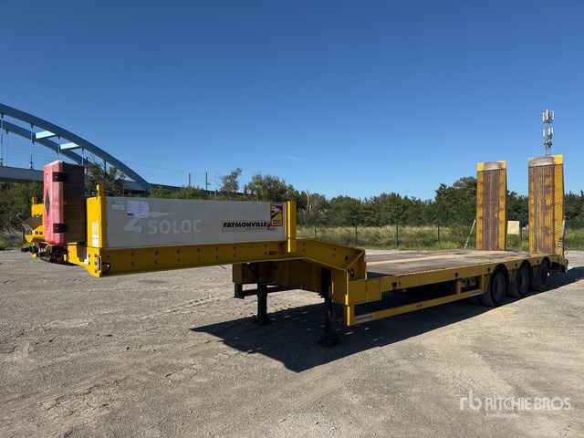 2008 Faymonville Multimax Tri/A Semi-Remorque Porte-Engin ... Lowboy Trailer - عربة مسطحة منخفضة نصف مقطورة: صور 2 2008 Faymonville Multimax Tri/A Semi-Remorque Porte-Engin ... Lowboy Trailer - عربة مسطحة منخفضة نصف مقطورة: صور 2