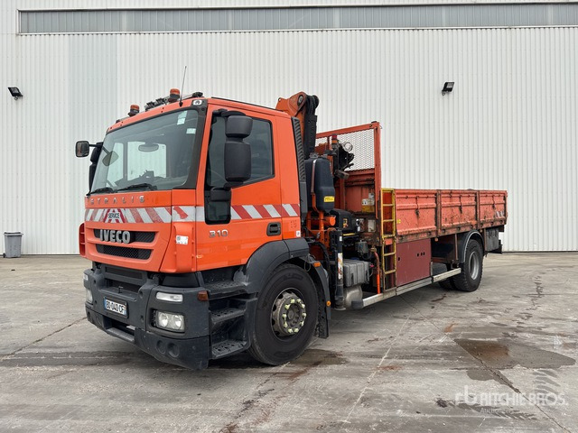 2008 Iveco Stralis 310 2007 Fassi F130A-21 5730 kg on ... Flatbed Truck with Crane - شاحنات مسطحة, شاحنة كرين: صور 2 2008 Iveco Stralis 310 2007 Fassi F130A-21 5730 kg on ... Flatbed Truck with Crane - شاحنات مسطحة, شاحنة كرين: صور 2