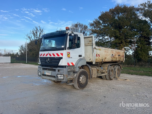 2008 Mercedes Axor 2636 6x4 Camion Benne T/A Dump Truck - قلابات: صور 1 2008 Mercedes Axor 2636 6x4 Camion Benne T/A Dump Truck - قلابات: صور 1