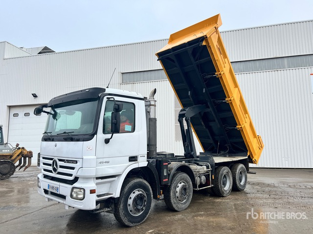 2008 Mercedes-Benz Actros 4146 8x4 Camion Benne T/A Dump Truck - قلابات: صور 2 2008 Mercedes-Benz Actros 4146 8x4 Camion Benne T/A Dump Truck - قلابات: صور 2