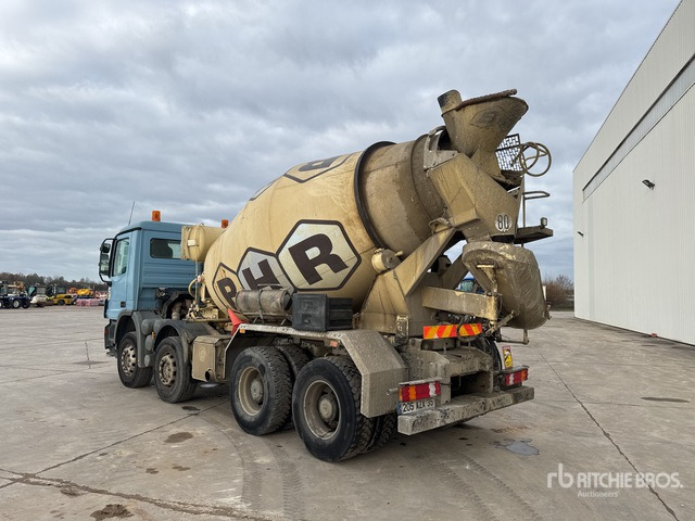 2008 Mercedes-Benz Actros 8x4 Camion Malaxeur 8x4 Mixer Truck - شاحنة خلاطة خرسانة: صور 2 2008 Mercedes-Benz Actros 8x4 Camion Malaxeur 8x4 Mixer Truck - شاحنة خلاطة خرسانة: صور 2