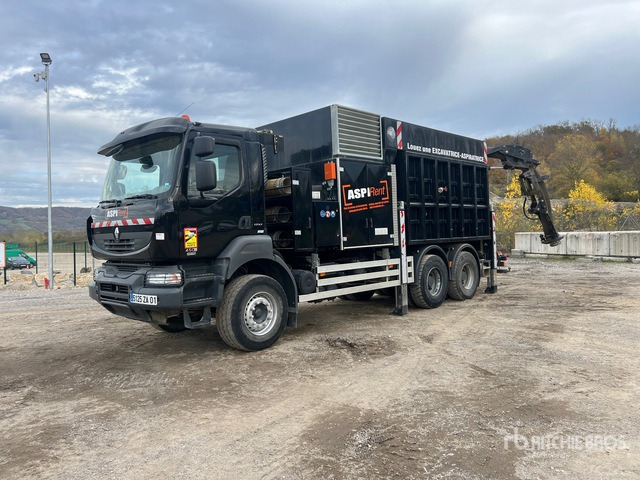 2008 Renault Kerax 450DXi MTS on 6x4 Camion Aspiratrice 6x4 Vacuum Excavator Truck - فراغ شاحنة: صور 1 2008 Renault Kerax 450DXi MTS on 6x4 Camion Aspiratrice 6x4 Vacuum Excavator Truck - فراغ شاحنة: صور 1