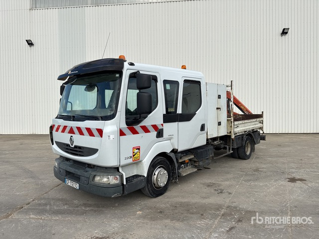 2008 Renault Midlum 220DXi 2008 Palfinger PK2700A on 4x2 C ... Flatbed Truck with Crane - شاحنات مسطحة, شاحنة كرين: صور 1 2008 Renault Midlum 220DXi 2008 Palfinger PK2700A on 4x2 C ... Flatbed Truck with Crane - شاحنات مسطحة, شاحنة كرين: صور 1