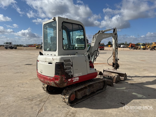 2008 Takeuchi TB125 Mini-Pelle Mini Excavator: <6.6t - حفارة مصغرة: صور 4 2008 Takeuchi TB125 Mini-Pelle Mini Excavator: <6.6t - حفارة مصغرة: صور 4