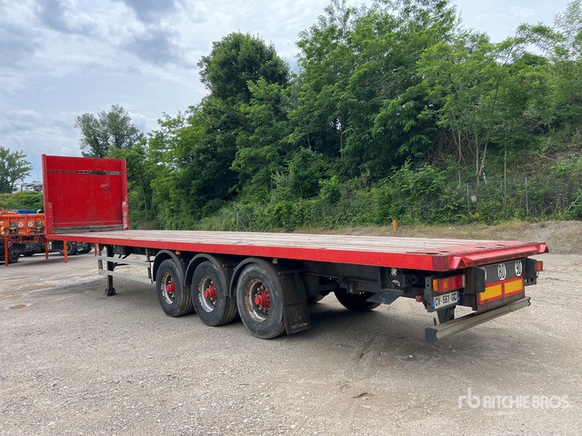 2009 Lecitrailer 13.40 m Tri/A Semi-Remorque Pla ... Flatbed Trailer - مقطورات مسطحة: صور 2 2009 Lecitrailer 13.40 m Tri/A Semi-Remorque Pla ... Flatbed Trailer - مقطورات مسطحة: صور 2