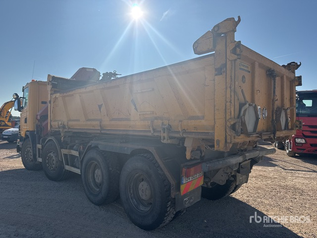 2009 Scania G420 2008 HMF 1720K2 3610 kg Articul ... Dump Truck with Crane - قلابات, شاحنة كرين: صور 4 2009 Scania G420 2008 HMF 1720K2 3610 kg Articul ... Dump Truck with Crane - قلابات, شاحنة كرين: صور 4