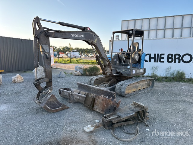 2009 Volvo ECR48C Mini-Pelle Mini Excavator: <6.6t - حفارة مصغرة: صور 1 2009 Volvo ECR48C Mini-Pelle Mini Excavator: <6.6t - حفارة مصغرة: صور 1