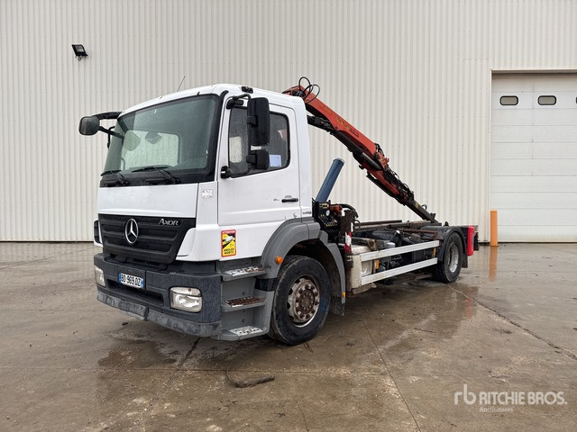 2010 Mercedes-Benz Axor 1829 2010 Palfinger Pk6500 on 4x2 Ch ... Dump Truck with Crane - قلابات: صور 1 2010 Mercedes-Benz Axor 1829 2010 Palfinger Pk6500 on 4x2 Ch ... Dump Truck with Crane - قلابات: صور 1
