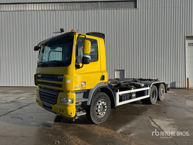 2011 DAF CF85.410 6x2 Camion Ampliroll 6x2 Roll-Off Truck - شاحنة ذات الخطاف: صور 1 2011 DAF CF85.410 6x2 Camion Ampliroll 6x2 Roll-Off Truck - شاحنة ذات الخطاف: صور 1