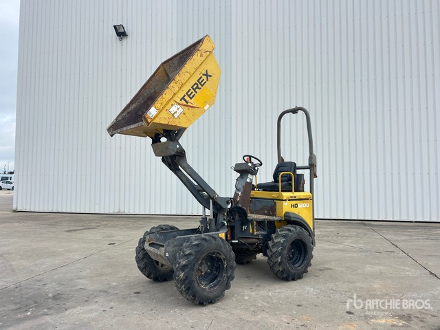 2012 Terex HD1200 1.2 t 4x4 Hi-Tip Motobasculeur Dumper - شاحنة قلابة صغيرة: صور 3 2012 Terex HD1200 1.2 t 4x4 Hi-Tip Motobasculeur Dumper - شاحنة قلابة صغيرة: صور 3