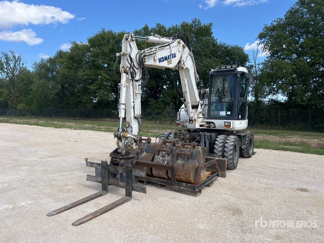 2015 Komatsu PW98MR-8 Pelle Sur Pneus Wheel Excavator - حفارة على عجلات: صور 2 2015 Komatsu PW98MR-8 Pelle Sur Pneus Wheel Excavator - حفارة على عجلات: صور 2