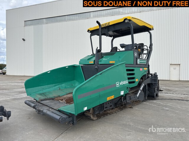 2015 Vogele Super 1800-2 Track Finisseur Sur Chenilles Asphalt Paver - العامل بالقار: صور 1 2015 Vogele Super 1800-2 Track Finisseur Sur Chenilles Asphalt Paver - العامل بالقار: صور 1
