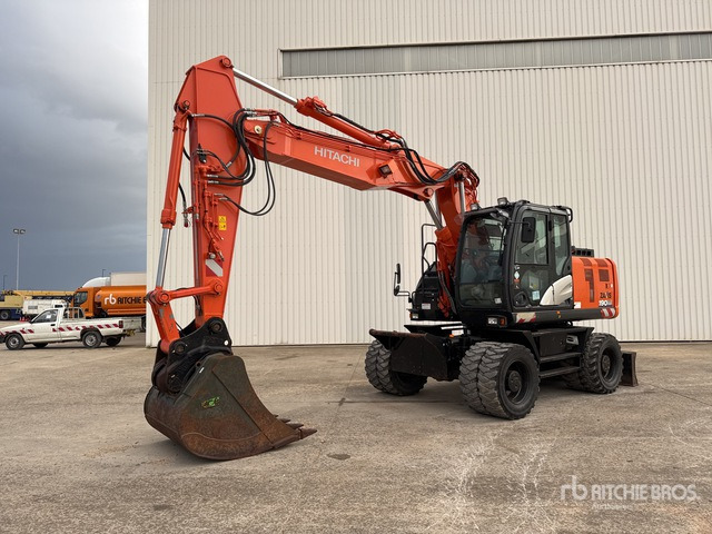2018 Hitachi ZX190W-6 Pelle Sur Pneus Wheel Excavator - حفارة على عجلات: صور 1 2018 Hitachi ZX190W-6 Pelle Sur Pneus Wheel Excavator - حفارة على عجلات: صور 1