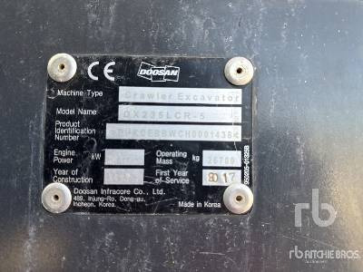DOOSAN DX235 LCR Pelle Sur Chenilles - حفارات زحافة: صور 5 DOOSAN DX235 LCR Pelle Sur Chenilles - حفارات زحافة: صور 5