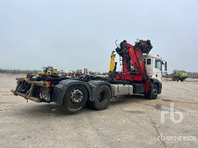 MAN TGA26.440 6x2 Camion Ampliroll Avec Grue - شاحنة ذات الخطاف: صور 5 MAN TGA26.440 6x2 Camion Ampliroll Avec Grue - شاحنة ذات الخطاف: صور 5