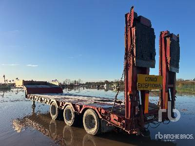 ROBUSTE KAISER S5703P Tri/A Semi-Remorque Porte-Engin ... - عربة مسطحة منخفضة نصف مقطورة: صور 2 ROBUSTE KAISER S5703P Tri/A Semi-Remorque Porte-Engin ... - عربة مسطحة منخفضة نصف مقطورة: صور 2
