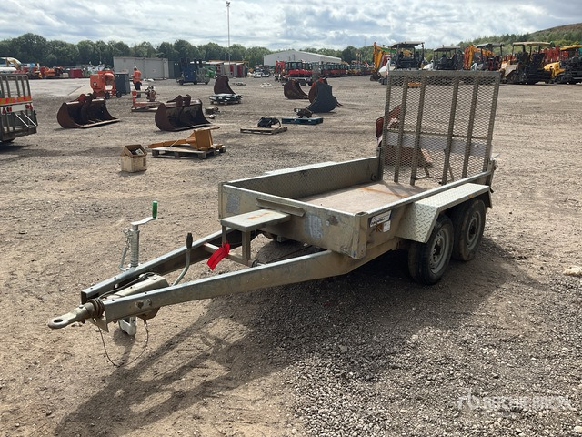 2012 Indespension AD2000 2.5 m T/A Equipment Trailer - عربة مسطحة منخفضة مقطورة: صور 2 2012 Indespension AD2000 2.5 m T/A Equipment Trailer - عربة مسطحة منخفضة مقطورة: صور 2