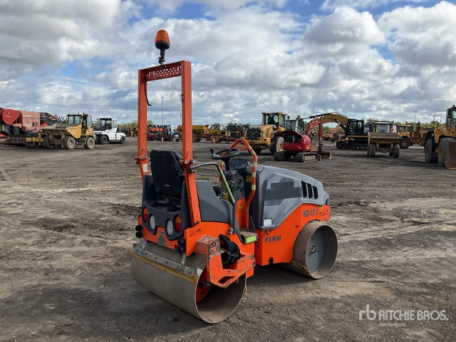 2014 Hamm HD10CVV Double Drum Roller - مدحلة الأسفلت: صور 3 2014 Hamm HD10CVV Double Drum Roller - مدحلة الأسفلت: صور 3