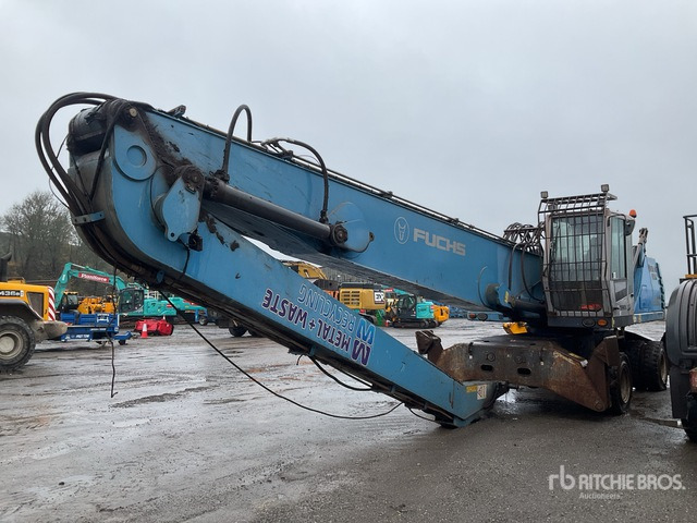 2015 Fuchs MHL350 (Inoperable) Wheel Material Handler - حفارة النقل والشحن: صور 1 2015 Fuchs MHL350 (Inoperable) Wheel Material Handler - حفارة النقل والشحن: صور 1