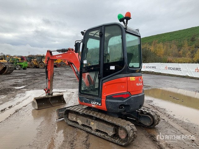 2015 Kubota U27-4 Mini Excavator: <6.6t - حفارة مصغرة: صور 3 2015 Kubota U27-4 Mini Excavator: <6.6t - حفارة مصغرة: صور 3