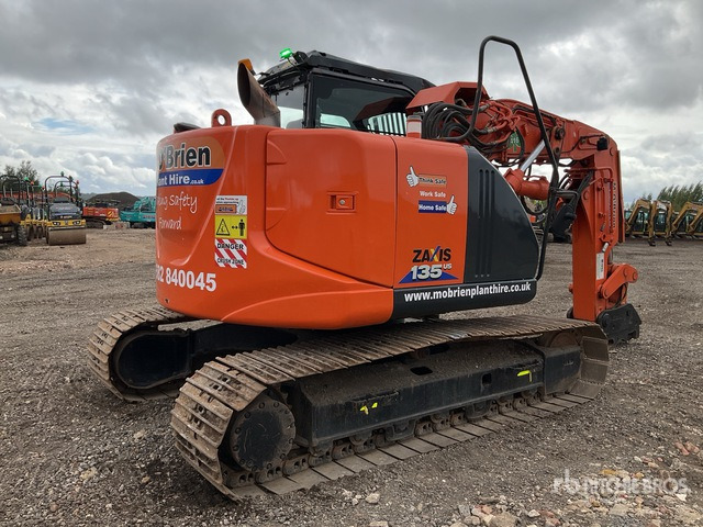2016 Hitachi ZX135US-5B Tunnel Spec Tracked Excavator - حفارات زحافة: صور 4 2016 Hitachi ZX135US-5B Tunnel Spec Tracked Excavator - حفارات زحافة: صور 4