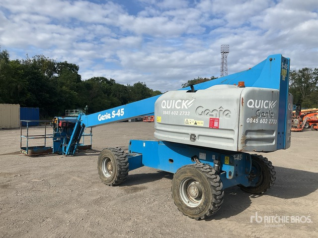 2017 Genie S45 4WD Diesel Telescopic Boom Lift - رافعات سلة تلسكوبية: صور 2 2017 Genie S45 4WD Diesel Telescopic Boom Lift - رافعات سلة تلسكوبية: صور 2