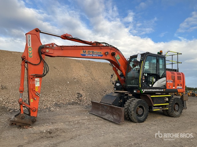 2017 Hitachi ZX170W-5 Highway Wheeled Excavator - حفارة على عجلات: صور 2 2017 Hitachi ZX170W-5 Highway Wheeled Excavator - حفارة على عجلات: صور 2