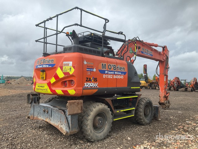 2017 Hitachi ZX170W-5 Wheel Excavator - حفارة على عجلات: صور 4 2017 Hitachi ZX170W-5 Wheel Excavator - حفارة على عجلات: صور 4